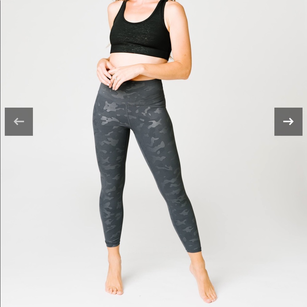 COPY - ZYIA Battleship Camo Luxe Highrise leggings